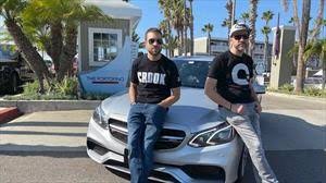 El are un mercedez luxos 😎😎. Dos Hombres A Bordo De Un Mercedes Benz E63 Amg Rompen El Record Del Cannon Ball Rally