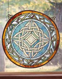 Please share a photo in our facebook group or tag me on social media with #jennifermaker. Irish Gifts Deluxe Glass Window Hanging Monastery Icons