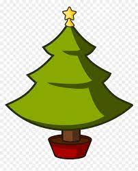 Christmas card christmas ornament santa claus, christmas tree decorated with colored cartoon png clipart. Simple Cartoon Christmas Tree Hd Png Download Vhv