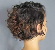 Simple Hairstyle For Curly Hair Girl For 2021 In 2021 Haircuts For Curly Hair Short Curly Haircuts Short Curly Hair