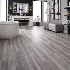 Adding smart and stylish aesthetic to any room these floor tiles are made to contrast the neutral color schemes of contemporary rooms. China Dark Grey Oak Spc Rigid Vinyl Flooring Tiles For Hotel China Pvc Floor Wood Flooring