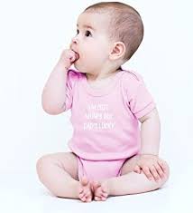 Crazy Bros Tees I'm Cute, Mom's Hot, Dad's Lucky Funny Cute Novelty Infant  One-piece Baby Bodysuit, Pink, Newborn : Buy Online at Best Price in KSA