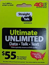 For more information please refer to the services guide included. Straight Talk 55 Unlimited Card Mail Delivery Pricepulse