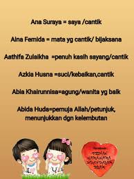 Nama anak perempuan islam modern. Gabungan Nama Klasik Moden Pilihan Nama Indah Dan Unik Facebook