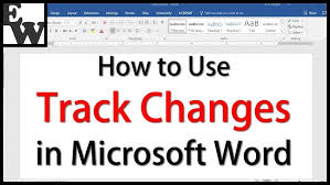 Word Tutorial How To Track Changes In Documents Lynda Com Youtube