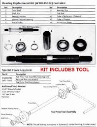 Below you can view and download the pdf manual for free. Amazon Com W10435302kit Maytag Bravos Washer Tub Bearing Repair Kit Appliance Replacement Parts Everything Else