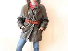 Voir plus d'idées sur le thème chauve souris, souris, costume chauve. Veste Manteau En Cuir Vintage 80 Manches Chauve Souris Used Crushon