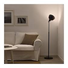 Skurup Black Floor Uplighter Ikea Living Room Design Small Spaces Clear Light Bulbs Flooring