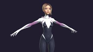 Spider Gwen Low Poly - Download Free 3D model by So7ion (@so7ion) [dc931b6]