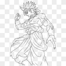 Broly coloring page from dragon ball z category. Download Dragon Ball Broly Png Transparent Picture Broly Legendary Super Saiyan 4 Png Download 744x1075 Png Dlf Pt