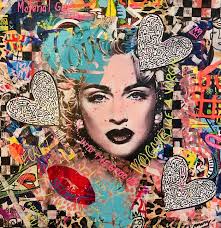 Madonna pop art love by ART'MONY