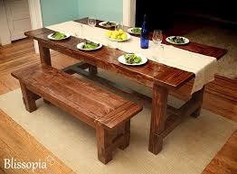 Poly wood furniture withstands the elements. Custom Farmhouse Dining Table By Blissopia Custommade Com