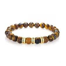 Save $3.75 (11%) sale $29.24. Brown Tiger Eye Bracelet Engraved Bracelets For Women Gold Plated Talisa Jewelry