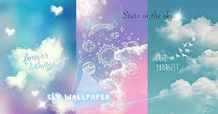 25張治癒系的星空wallpaper 漸層星芒 寧靜藍光全部存好存滿好嗎 star sky your sky sky