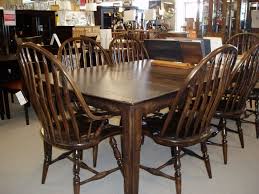 Beautiful Canadian Made Distressed Birch Table From Bermex Choose The Size Finish Stain And Chairs Get The Dining Room T Kitchen Table Kitchen Design Table