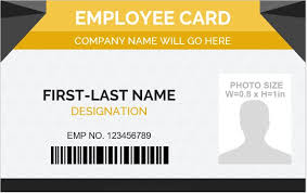 In this video, the staff id card design is described, how you can design id card with the help of microsoft word software from your laptop. 5 Best Employee Id Card Format In Word Microsoft Word Id Card Templates