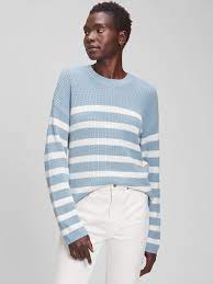 Textured Crewneck Sweater Gap Factory