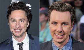 Meredith makes the case : Zach Braff Shares Face Swap With Dax Shepard Proves They Are The Same Iheartradio