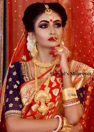 Pin By Payel Hazra On Bridezila Bengali Bride Bengali Bridal Makeup Indian Wedding Photography