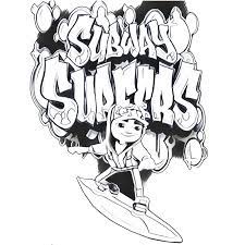 4 fantastic free subway surfers coloring book to print out. Coloring Page Subway Surfers 1 In 2021 Subway Surfers Coloring Pages Surfer