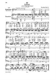 Litanei, litaney, litany for the feast of all souls, a beautiful setting of the poem by johann georg jacobi. Litany D 343 By F Schubert Sheet Music On Musicaneo