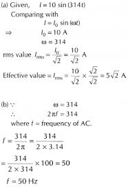 The rms current is equal to the direct current that:. Distinguish Between The Terms Effective Value And Peak Value Of An Alternating Current An Alternating Current From Sarthaks Econnect Largest Online Education Community