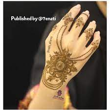 Instagram Photo By حساب خاص لعرض صور الحناء Jun 2 2016 At 6 53am Utc Hand Henna Mehndi Design Pictures Henna