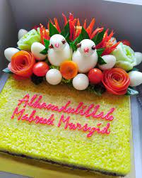 Pulut kuning beserta daging untuk hantaran atau sebagai kek pulut perkawinan. Pulut Kuning Royale Halaman Utama Facebook