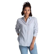 Levi S Ultimate Boyfriend Shirt Women 79148 0002 Shopee Malaysia
