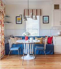 Any less and you will feel cramped or unable to get in and out of your dining chair easily. Living Room Meets Dining Room The New Way To Eat In