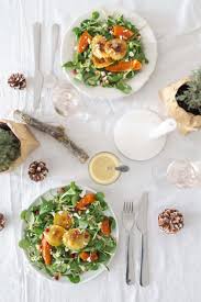 Rezept Wintersalat Ziegenfrischkase Raviolo Karamellisiertem Kurbis Wintersalat Rezepte Ziegenfrischkase