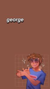 Georgenotfound Wallpaper Discover More Aesthetic Blue Cartoon Cute Mcyt Wallpaper Https Www Nawpic Com Georgenotf In 2021 Team Wallpaper Dream Team Mc Wallpaper