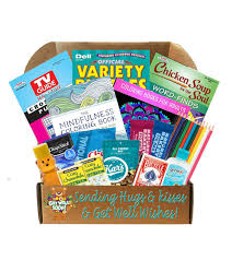 Always check with a friend or relative as to how serious the illness is. Hugs Kisses Get Well Care Package Hospital Gift Shop