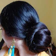 Long Hair World On Instagram Beautiful Silky Hair Bun Comment Follow More Longhair Bridal Hair Buns Braids For Long Hair Gorgeous Hair