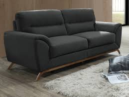 Armlehnen mit eingebauten regalen können einen couchtisch ersetzen. 3 Sitzer Sofa Microfaser Yasmine Anthrazit Gunstig Kaufen