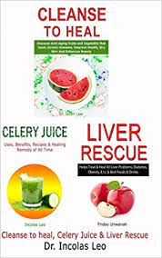 I already feel the results and haven't even finished reading the book yet. Cleanse To Heal Celery Juice Liver Rescue Leo Dr Incolas 9798652224943 Amazon Com Books