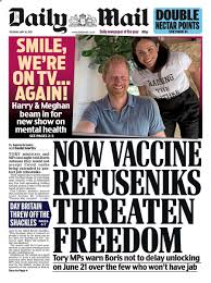 Us news, uk news & world news, celebrity & showbiz, sports, femail, science & tech, health, money, travel, and many more. Daily Mail Front Page 18th Of May 2021 Tomorrow S Papers Today