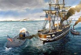 The merrimac could not follow the monitor into those shallow waters, so thinking the monitor was retreating, she withdrew toward sewell's point. Uss Monitor The Madison Historical Society