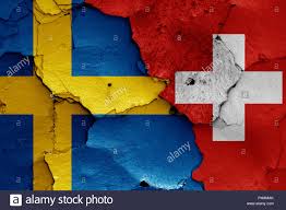 Wetten wurden akzeptiert auf eishockey: Flagge Von Schweden Und Der Schweiz Stockfotografie Alamy