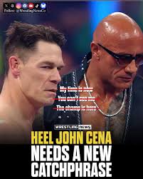John Cena needs a new catchphrase. What would look good