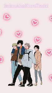 Haikyuu the 4 boys, akaashi, anime, bokuto, kuroo, school, tsukishima,  volleyball, HD phone wallpaper | Peakpx