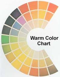 Warm Colour Chart In 2019 Warm Colors Color Warm Autumn