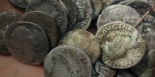 Experts believe the coins were deliberately buried because of unrest or fear of robbery. Metal Detectorist Finds Once In A Lifetime Hoard Of Rare Ancient Roman Coins