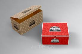 Use it to create a realistic presentation of your pizza branding project. Free Paper Packaging Mockup On Behance