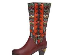 High Quality Custom Shoes Cloth-Splicing Comfy Leather Women Boots