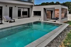 Carrelage Pour Villa Avec Piscine Saint Didier Au Mont D Or Piscine Villa Piscine A Debordement