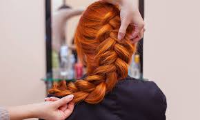 Vary the types of braids you use in your hair, integrating beads as you go. Hair Salon Different Ways To Braid Your Hair