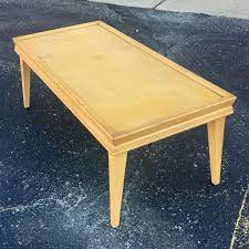Save on 1950s coffee table. 1950s Blond Coffee Table Vintage Midcentury Occasional Tables Sweet Modern Akron Oh