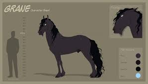 Grane Character Sheet By Wild Hearts Horse Animation Horse Drawings Wild Hearts