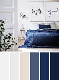 The Best Color Schemes For Your Bedroom Navy Blue And Neutral Bedroom Color Palette C Living Room Color Schemes Master Bedroom Colors Bedroom Colour Palette